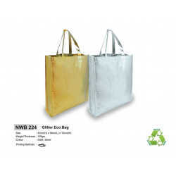 NWB 224 Glitter Eco Bag